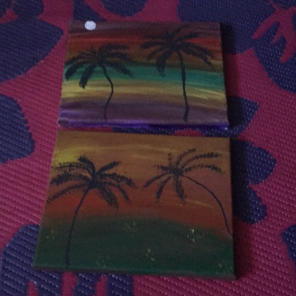 Hand painted picture